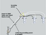 Switch Wiring Diagram Power Light Wiring Two Lights One Switch Diagram On Garage Lighting Wiring