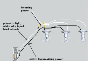 Switch Wiring Diagram Power Light Wiring Two Lights One Switch Diagram On Garage Lighting Wiring