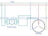 Synchroscope Wiring Diagram Synchronization Of Alternator Electricaleasy Com
