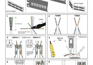 T568b Wiring Diagram Patch Panel Click Here to Panduit Dp6 Dp5e Patch Panel Installation Instructions