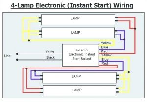 T8 Ballast Wiring Diagram T8 2 Lamp Wiring Diagram Wiring Diagram