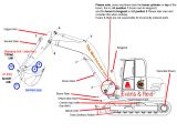 Takeuchi Tb135 Wiring Diagram Arms Pins and Bushes the Mini Excavator Centre