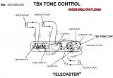 Tbx tone Control Wiring Diagram Telecaster Wiring Diagram Tbx Wiring Diagram Info