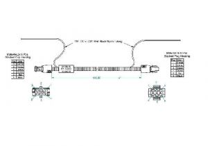 Teejet 744a 3 Wiring Diagram Teejet 8 Extension Cable for 744a 3