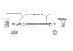 Teejet 744a 3 Wiring Diagram Teejet 8 Extension Cable for 744a 3 Teejet 744a 3 Wiring Diagram Teejet 8 Extension Cable for 744a 3
