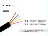 Telephone Cable Wiring Diagram China 6c Flat Telephone Cable 4 8012 Series China Telephone