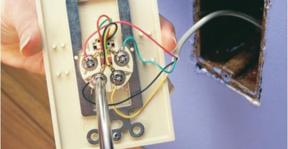 Telephone Wall Jack Wiring Diagram Wiring Phone Line to Jack Wiring Diagram Show