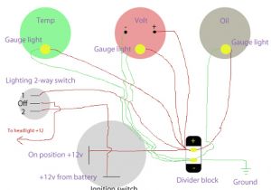 Temperature Gauge Wiring Diagram Adding Guages to Your Yanmar Page 7