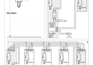 Terraneo Intercom Wiring Diagram Bticino 363811 1 Way Linea 2000 Two Wire Audio Kit with Sprint Handset