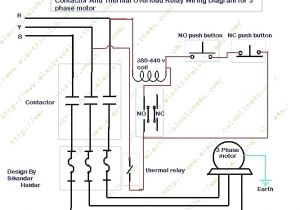 Thermal Overload Relay Wiring Diagram Wiring Diagram Contactor and Overload Wiring Diagram Technic