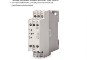 Thermistor Wiring Diagram Ptc thermistor and Single Phasing Preventer Series Pd 225 by