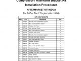 Thermo King Alternator Wiring Diagram Tripaca Compressor Alternator Bracket Kit Installation Procedures Thermo King Alternator Wiring Diagram Tripaca Compressor Alternator Bracket Kit Installation Procedures