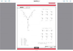 Three Phase Electric Motor Wiring Diagram Dual Voltage Motor Wiring Diagram Wiring Diagram Technic
