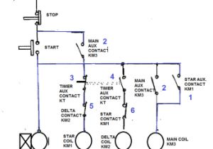 Three Phase Star Delta Wiring Diagram Star Delta Starter Electrical Notes Articles