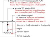 Throttle Position Sensor Wiring Diagram 4 Wire Throttle Position Sensor Diagram Wiring Diagram Info