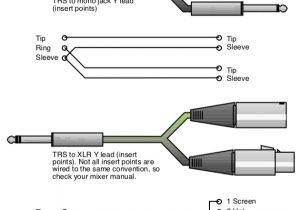 Tip Ring Sleeve Wiring Diagram Audio Cables Wiring