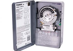 Tork 1103 Wiring Diagram Nsi Industries tork 1109a Indoor 40 Amp Multi Volt Mechanical Lighting and Appliance Timer 24 Hour Programming Multiple On Off Settings