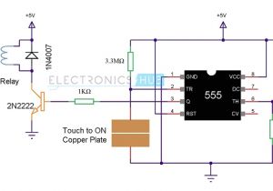 Touch Lamp Sensor Wiring Diagram Latching Water Sensor Circuit Diagram Tradeoficcom Wiring Diagram