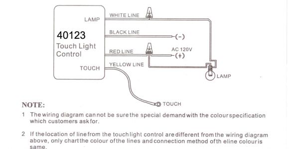 Touch Lamp Switch Wiring Diagram Lo Med Hi Off touch Lamp Control Switch 40123 B P Lamp Supply