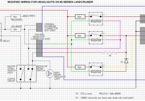 Toyota Land Cruiser Wiring Diagrams 100 Series 80 Series Headlight Wiring Diagram Data Schematic Diagram