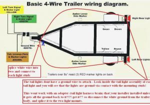 Trailer Light Wiring Diagram 4 Wire 4 Wires Wiring Diagram Wiring Diagram Show