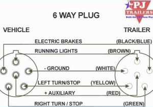 Trailer Plug Wiring Diagram 6 Way 6 Pin ford Trailer Wiring Diagram Wiring Diagram Show