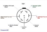 Trailer Plug Wiring Diagram 7 Way 6 Pin Round Trailer Wiring Diagram Free Download Wiring Diagram