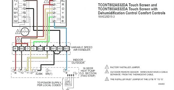 Trane thermostat Wiring Diagram Tutorial Trane Heat Pump Wiring Diagram Wiring Diagram Note
