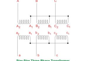 Transformer Wiring Diagram Single Phase Single Three Phase Transformer Vs Bank Of Three Single Phase