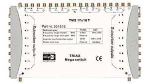Triax Multiswitch Wiring Diagram Triax Tms 17 X 16 T Cascade Multiswitch Amazon Co Uk Electronics