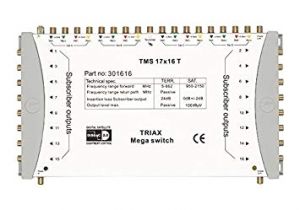 Triax Multiswitch Wiring Diagram Triax Tms 17 X 16 T Cascade Multiswitch Amazon Co Uk Electronics
