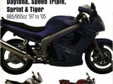 Triumph Sprint St 1050 Wiring Diagram Triumph Daytona Speed Triple Sprint Tiger 1997 2005 Workshop Manual