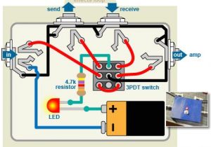 True bypass Wiring Diagram Diagram bypass Pedal Wiring Fx Circuits Guitar Guitar Diy