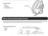 Turtle Beach Wiring Diagram Tb2265 Ear force X32 Headset User Manual Voyetra Turtle Beach