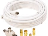 Tv Aerial socket Wiring Diagram Tech Inc Tv Aerial Expansion Pack with 2 Way Splitter Adapters Cable