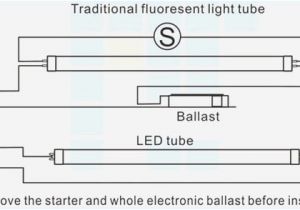 Twin Fluorescent Lamp Wiring Diagram Circuit Diagram Led Tube Light Wiring Diagram New
