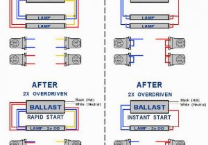 Twin Fluorescent Lamp Wiring Diagram Overdriving Fluorescent Lights