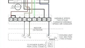 Two Stage thermostat Wiring Diagram Two Stage Furnace Wiring Wiring Diagram Sheet