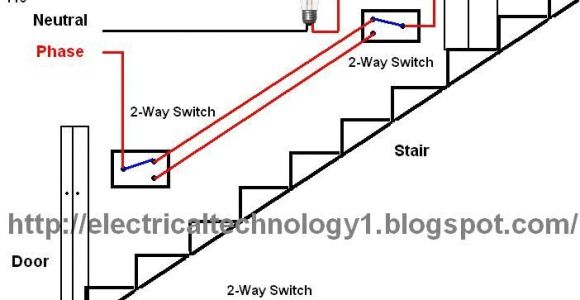 Two Way Electrical Switch Wiring Diagram Staircase Lighting Wiring Diagram Wiring Diagram