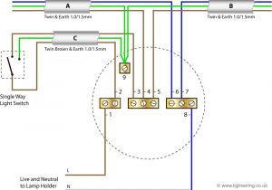 Two Way Lighting Circuit Wiring Diagram Wire System New Harmonised Cable Colours Showing Switch and Ceiling