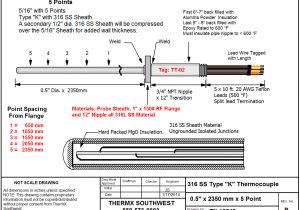 Type J thermocouple Wiring Diagram Custom Multipoint thermocouple