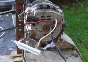 Universal Alternator Wiring Diagram Alternator Demo Wiring Connection to Battery Capacitors Inverter