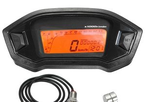 Universal Motorcycle Speedometer Wiring Diagram Universal Motorcycle Lcd 2 4 Cylinder Kmh Speedometer Odometer