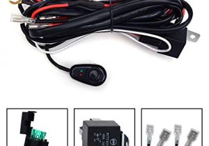 Universal Relay Wiring Diagram Amazon Com Kawell Universal 2 Lead Led Light Bar Wiring Harness Kit
