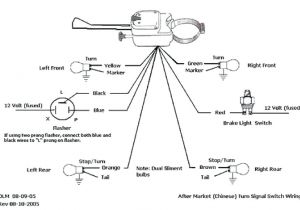 Universal Turn Signal Wiring Diagram 900 Universal Turn Signal Switch Schematic Free Download Wiring