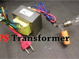 Ups Battery Wiring Diagram Ups Transformer as A 12 Volt 4ah Dc Adapter Step Down Transformer