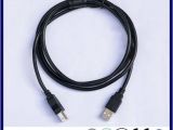 Usb 2.0 Wire Diagram China 1 8m Black High Quality Usb 2 0 Printer Cable Type A Male to