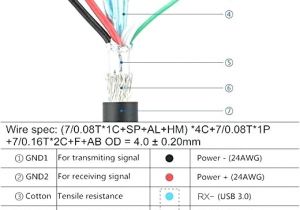 Usb Cable Wiring Diagram Usb 20 Micro B Wiring Diagram and How It Works 3 to Cable Wires