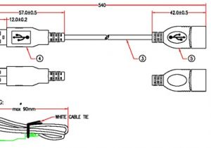 Usb Extension Cable Wiring Diagram 28 24 Awg Usb 2 0 Hi Speed A to A Extension Cable 6ft Black