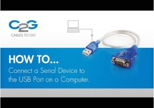 Usb to Serial Wiring Diagram 5ft Usb to Db9 Male Serial Rs232 Adapter Cable C2g